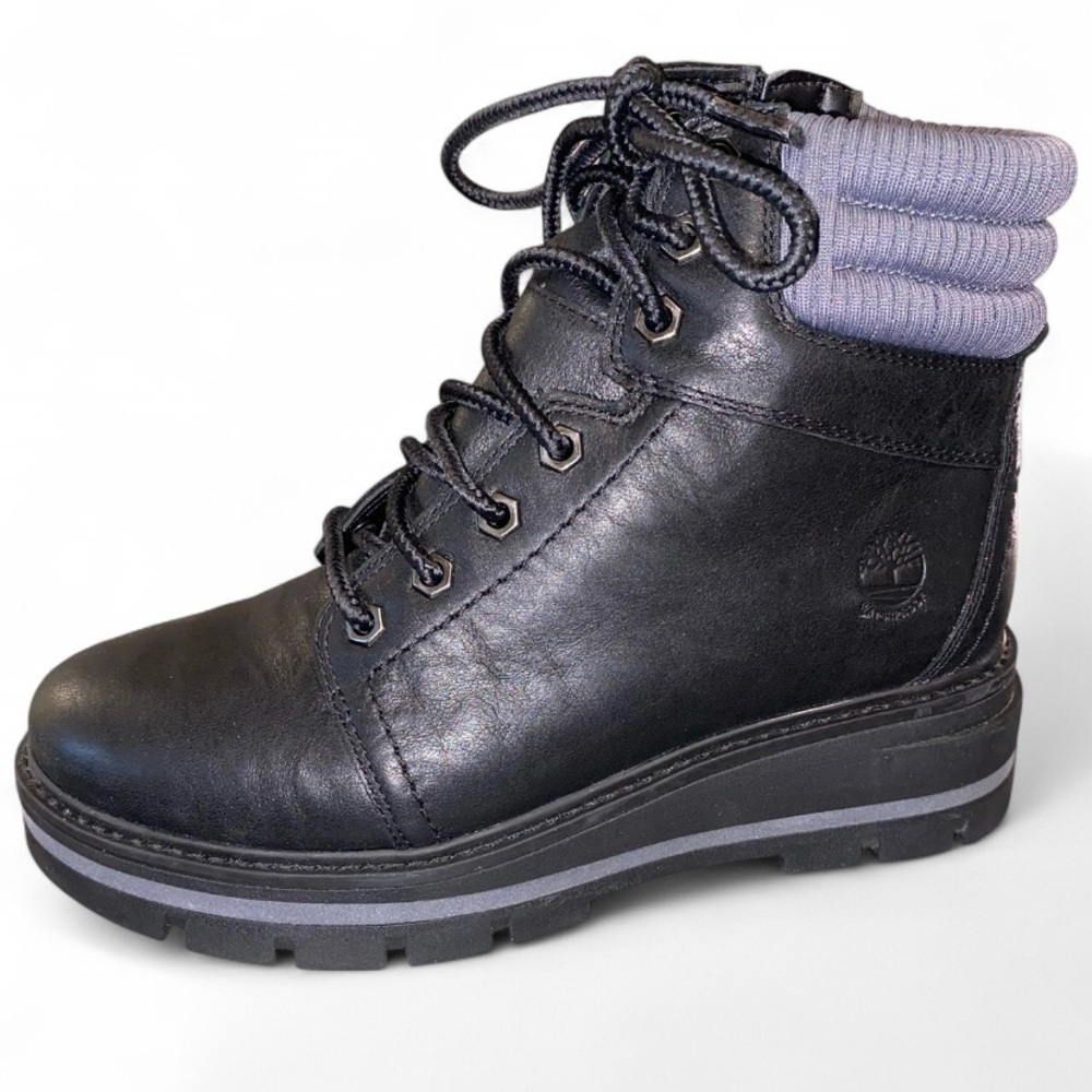 Timberland Women's Black Leather Boots